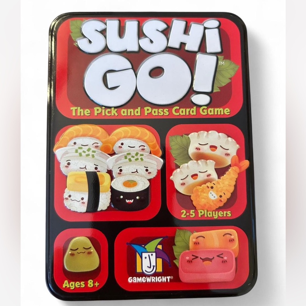 Gamewright Sushi Go The Pick and Pass Card Game, Ages 8+